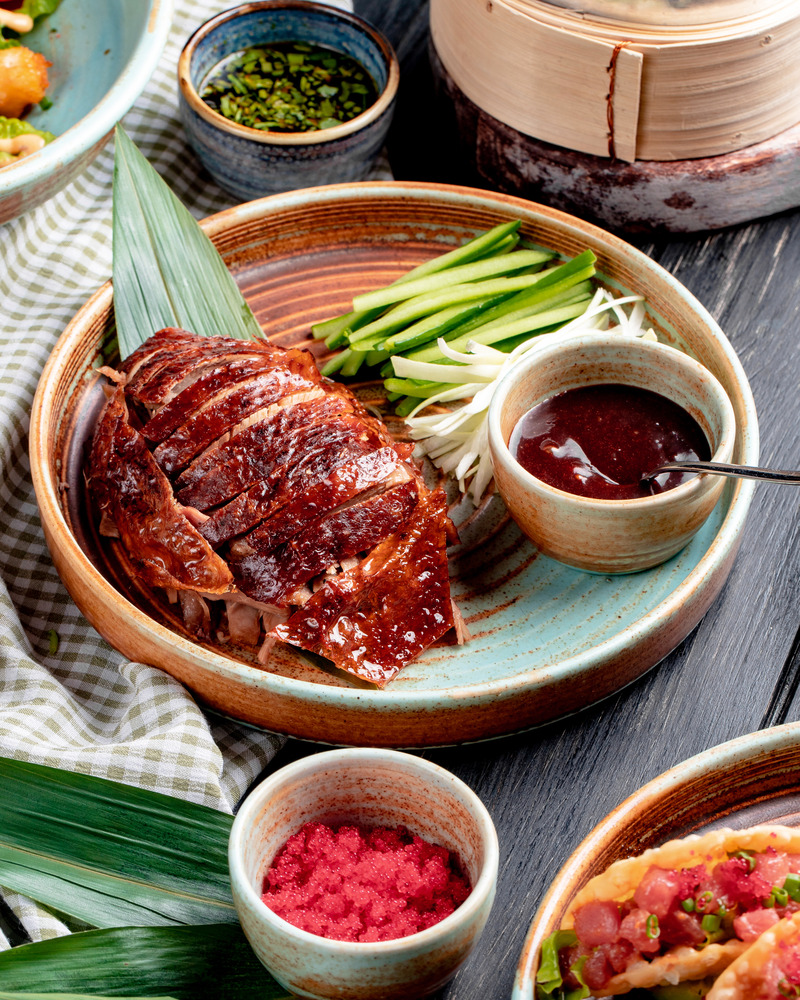 Pecking Duck in Malah Sauce